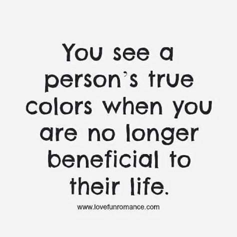 a persons true colors
